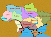 Ukrajna régiói